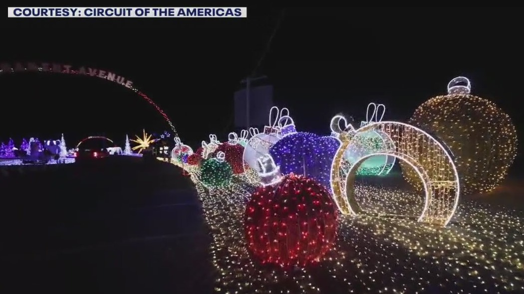 Peppermint Parkway back at Circuit of the Americas for the holidays